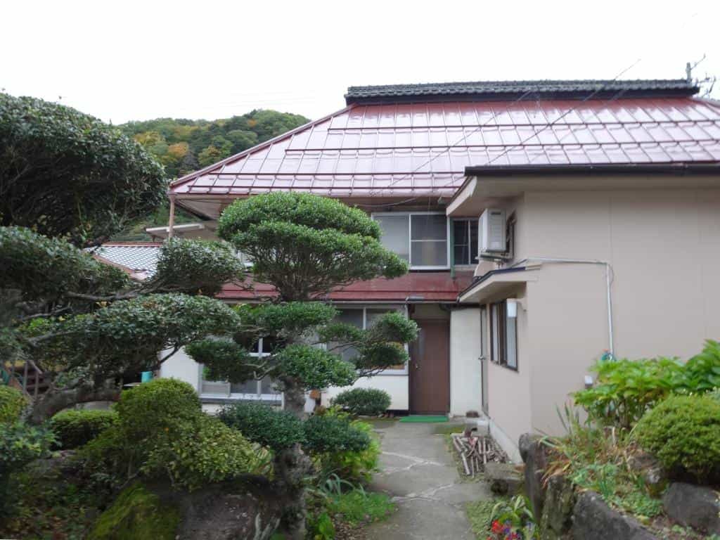 温泉街の古民家