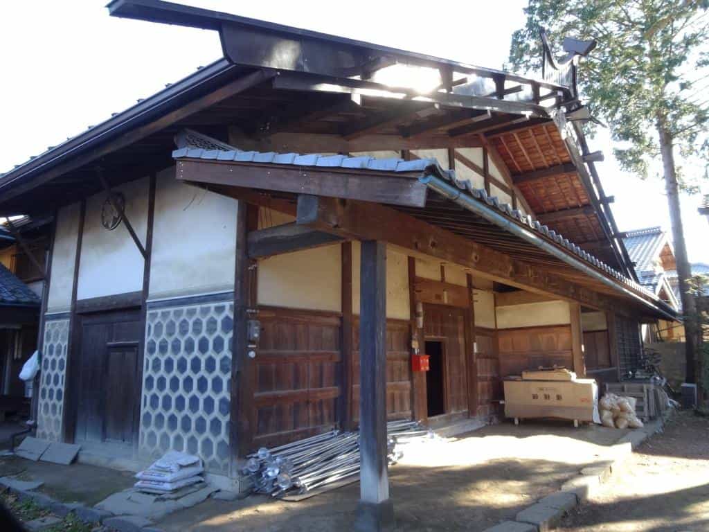 古民家と薪ストーブ
