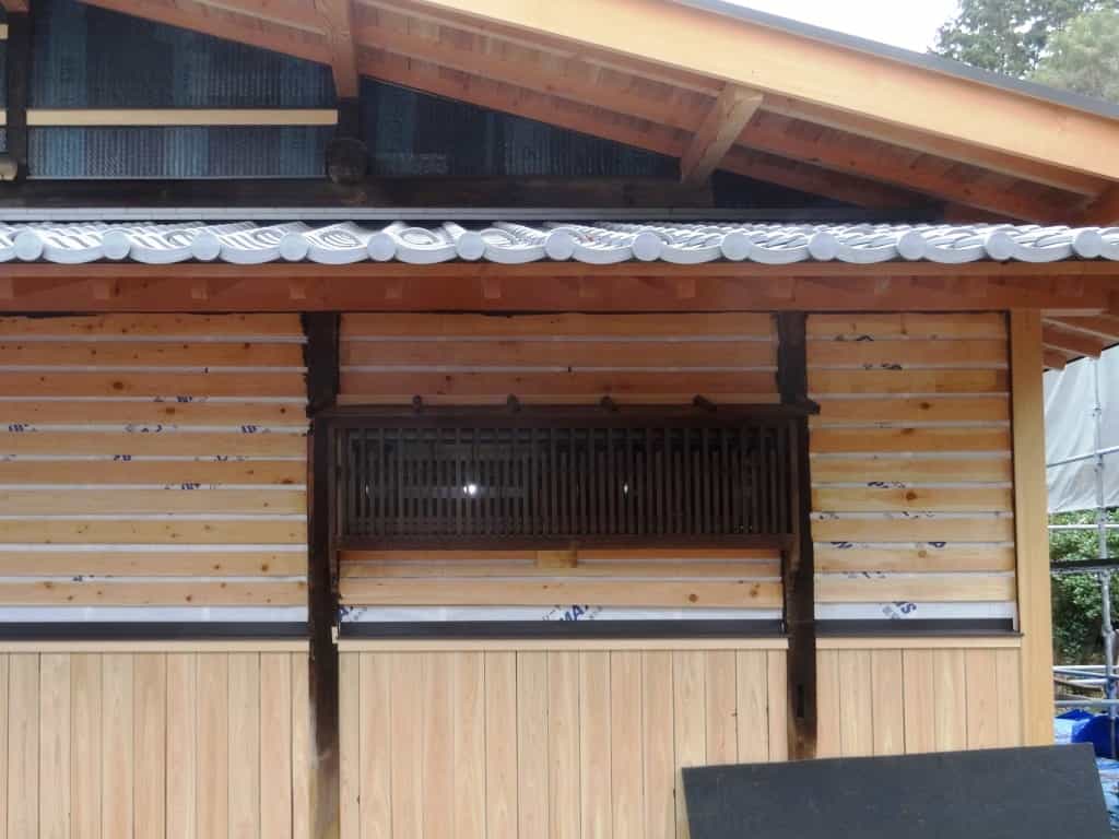 白川邸木ズリ