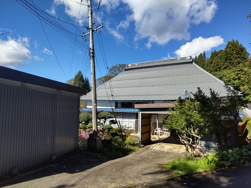北アルプスざんまいの古民家外観1